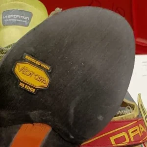 Reparatur Kletterschuhe mit Vibram®XS-EDGE + Randgummi