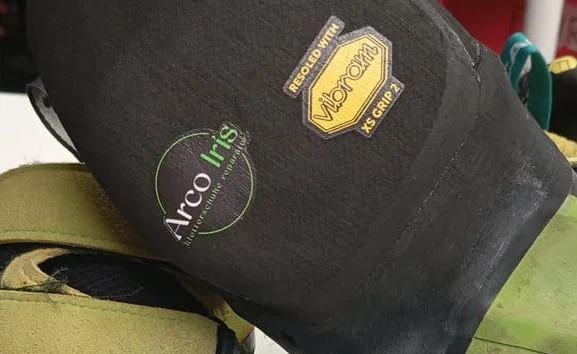 Reparatur Kletterschuhe mit Vibram®XS-GRIP 2 + Randgummi
